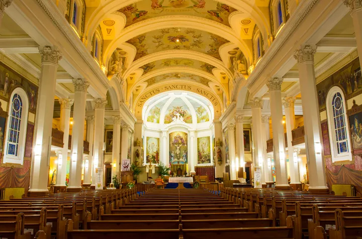 gravelbourg cathedral interior