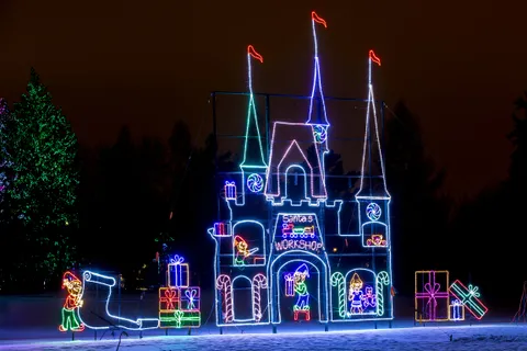 saskatoon enchanted forest castle