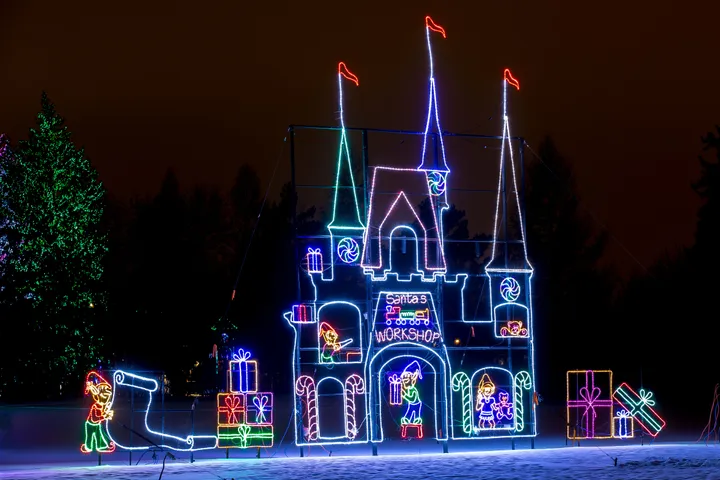 saskatoon enchanted forest castle