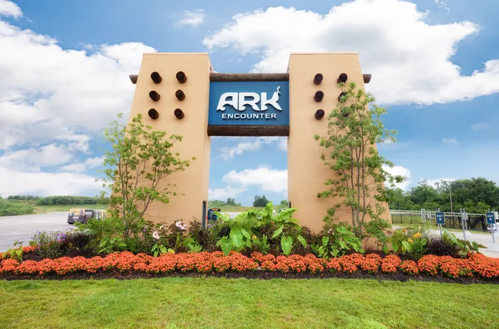 ark encounter sign