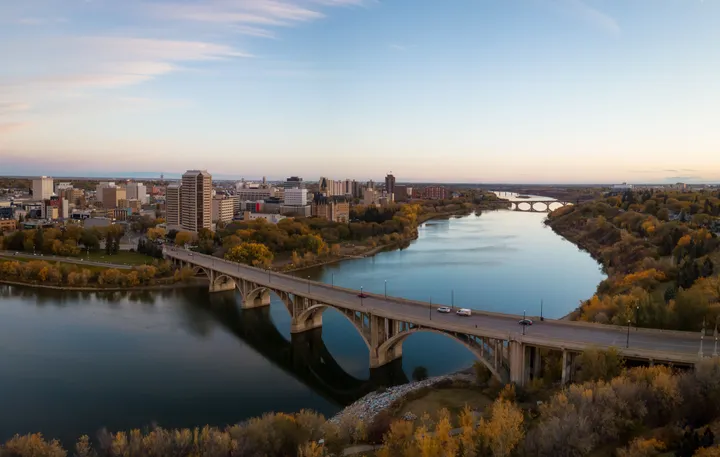 saskatoon south saskatchewan river view